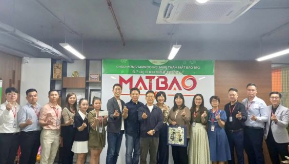 [MẮT BÃO BPO] CHÀO MỪNG MR. KIM HYUNG KYU – TỔNG GIÁM ĐỐC SAMKOO INC GHÉ THĂM CÔNG TY MẮT BÃO BPO! 🤝